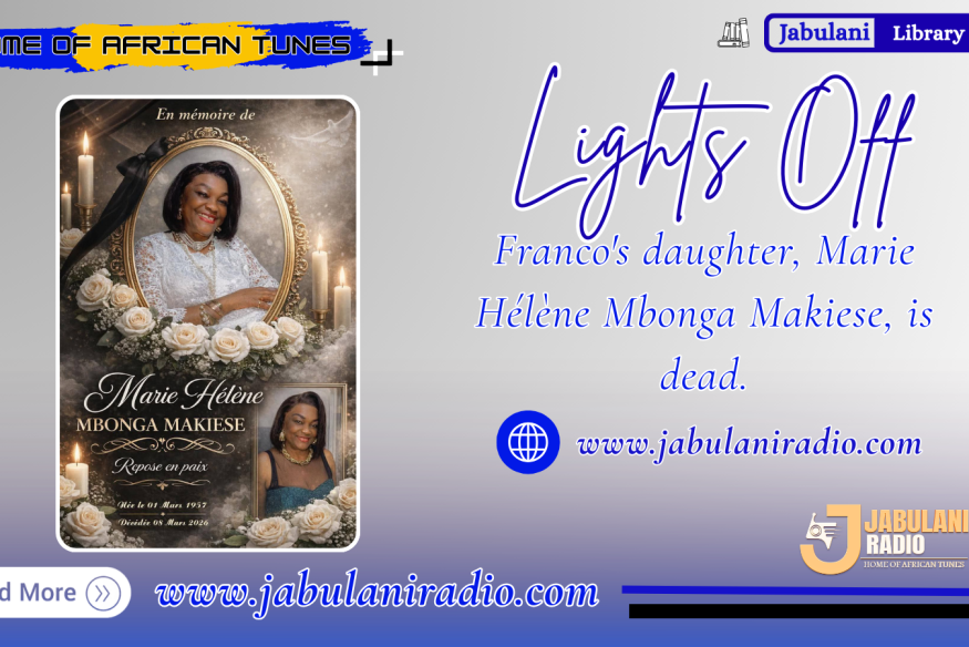 LIGHTS OFF FOR MARIE HELENE MBONGA MAKIESE